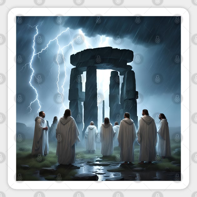 The Stone Circle Sticker by Lyvershop